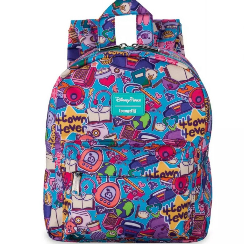NWT - LOUNGEFLY + DISNEY PIXAR EDITION MINI BACKPACK🩵🎒💎🎁🩷